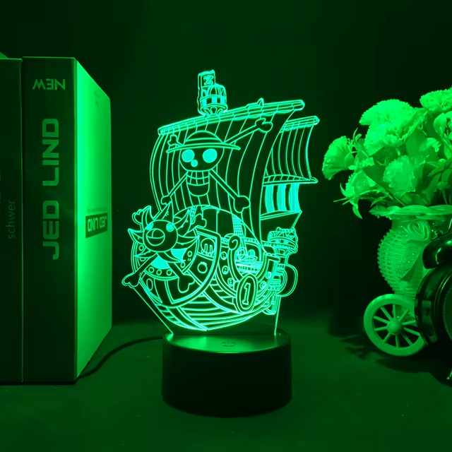 One Piece 3D Lamps